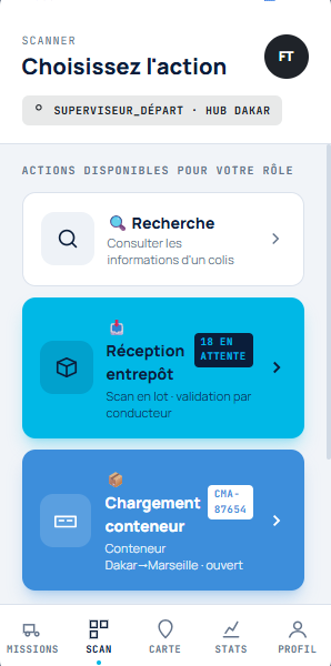 Application mobile Colisma